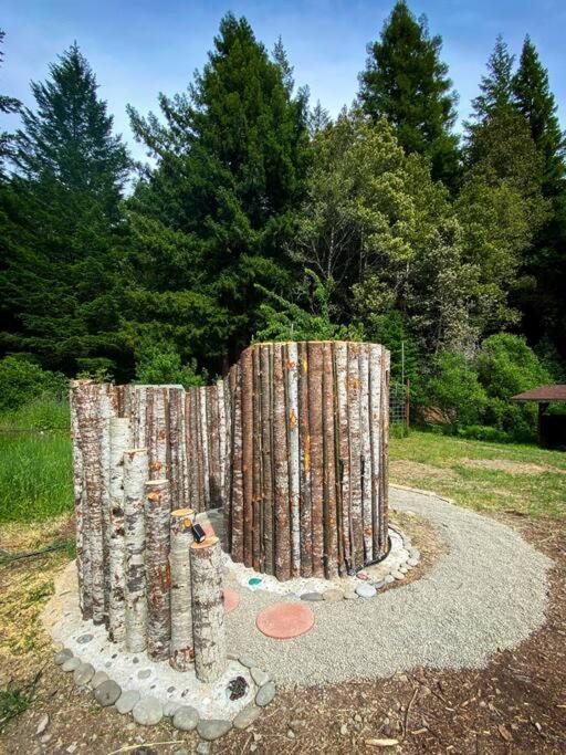 Апартаменти Little House In The Redwoods With A Hot Tub! Ґарбервілл Екстер'єр фото